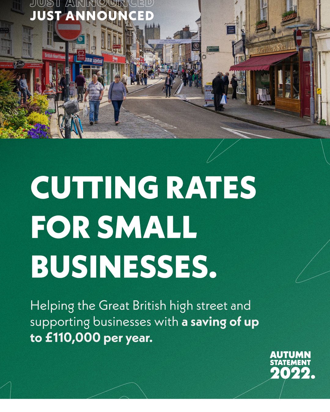 Cutting rates for small businesses