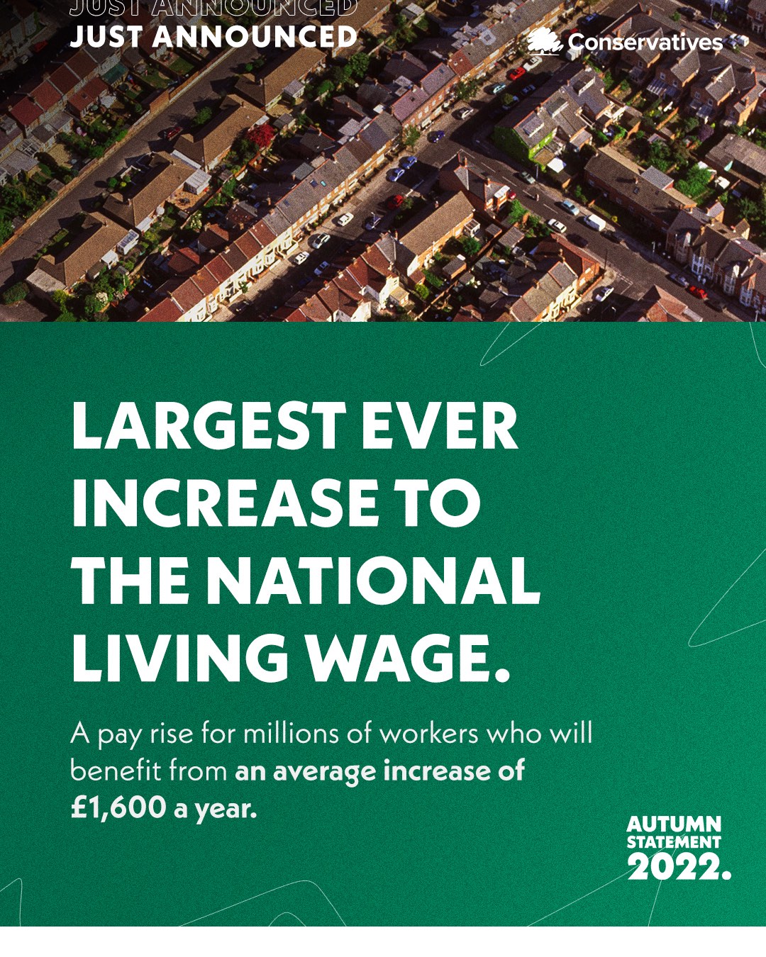 The largest ever increase to the National Living Wage