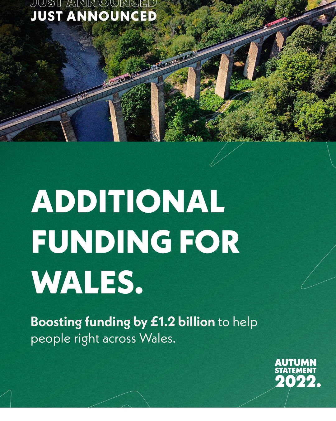 Additional funding for Wales