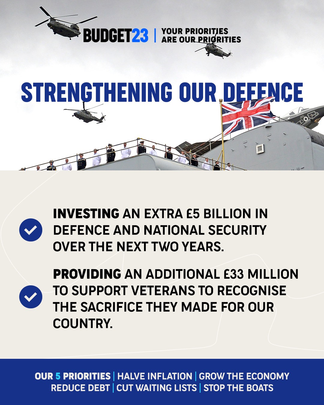 Strengthening our defence