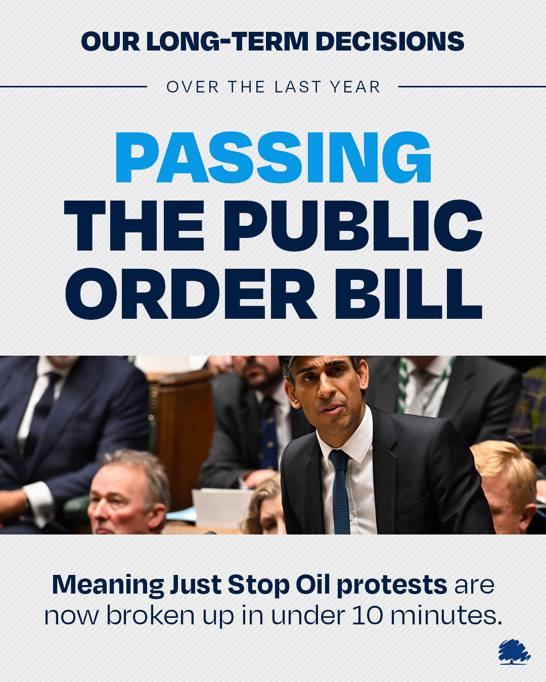 Passing the Public Order Bill
