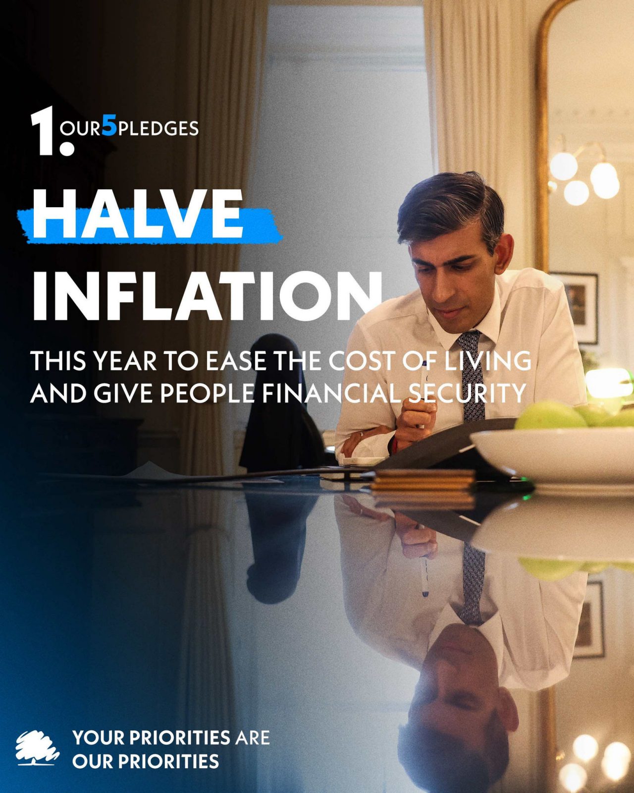 We will halve inflation