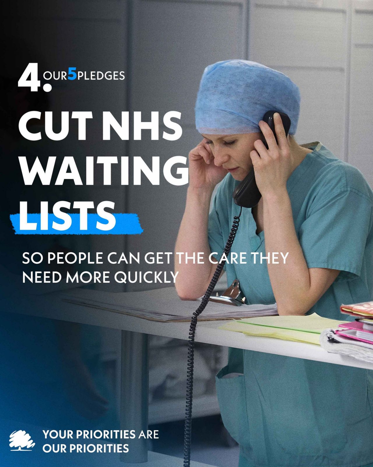 We will cut NHS waiting times